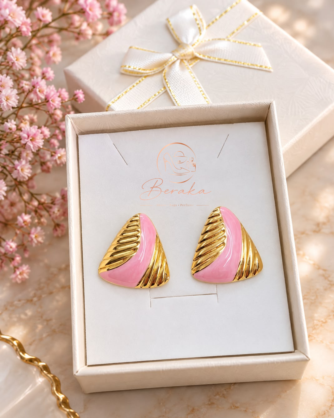 ARETES PINK GLAM